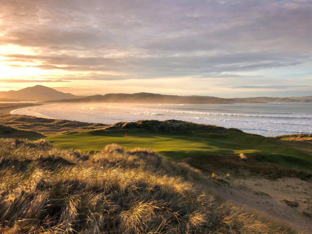 Enjoy a truly authentic Irish experience while golfing in the Northwest of Ireland. Discover some great golf courses along Ireland’s Wild Atlantic coastline including Co. Sligo, Enniscrone, Ballyliffin and the new St. Patrick’s Links at Rosapenna.